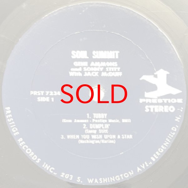 画像2: GENE AMMONS - SONNY STITT - JACK McDUFF -  SOUL SUMMIT (2)