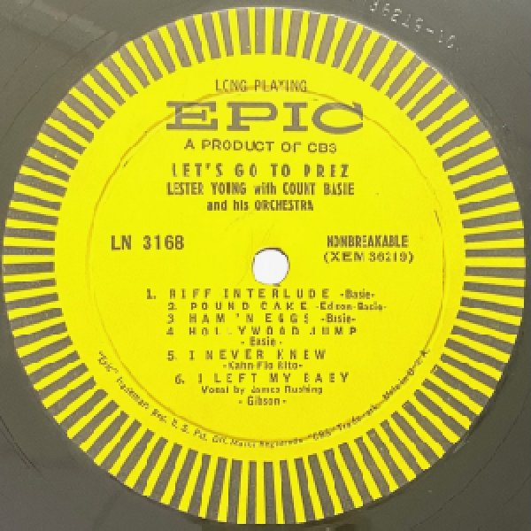 画像2: LESTER YOUNG -  LET'S GO TO PREZ (2)