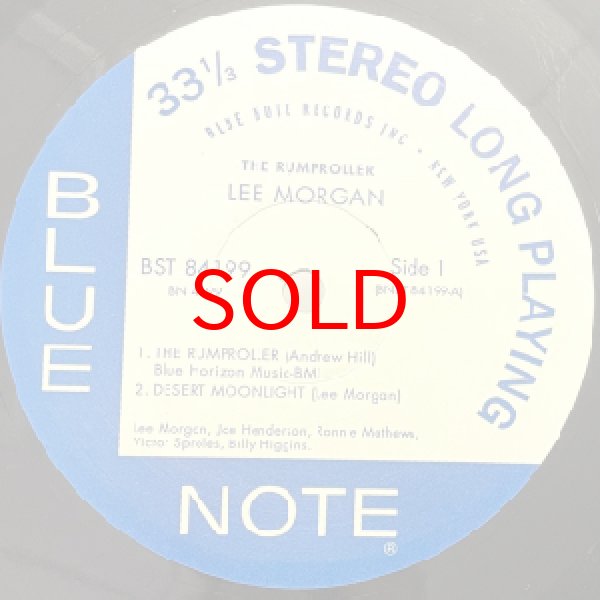画像2: LEE MORGAN -  THE RUMPROLLER (2)
