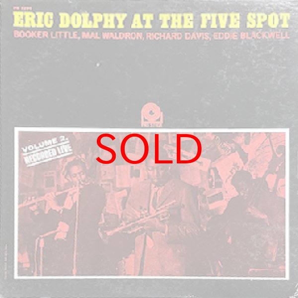 画像1: ERIC DOLPHY -  ERIC DOLPHY AT THE FIVE SPOT VOL.2 (1)