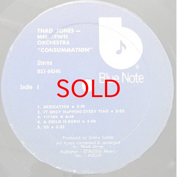 画像2: THAD JONES - MEL LEWIS -  CONSUMMATION (2)