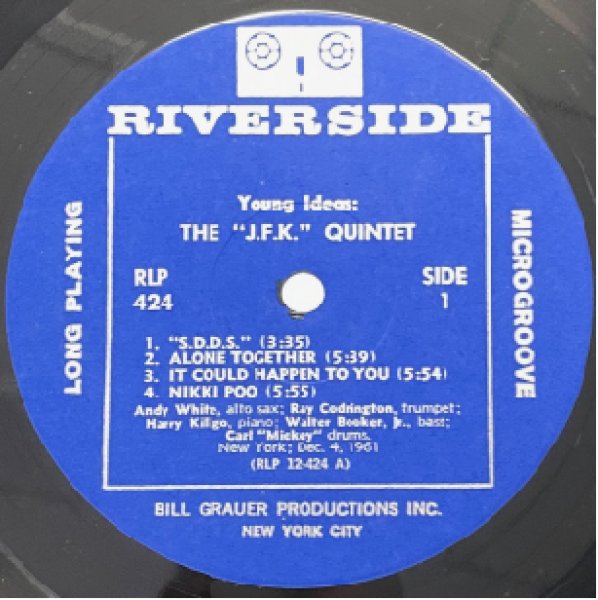 画像2: JFK QUINTET -  YOUNG IDEAS (2)