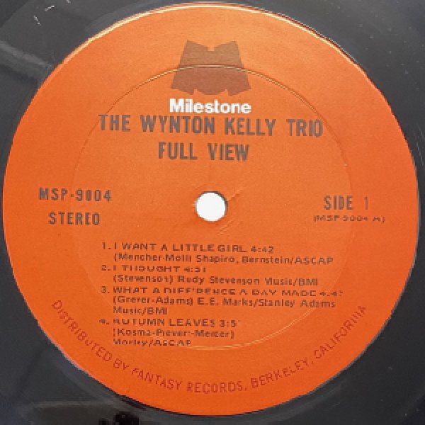 画像2: WYNTON KELLY TRIO -  FULL VIEW (2)