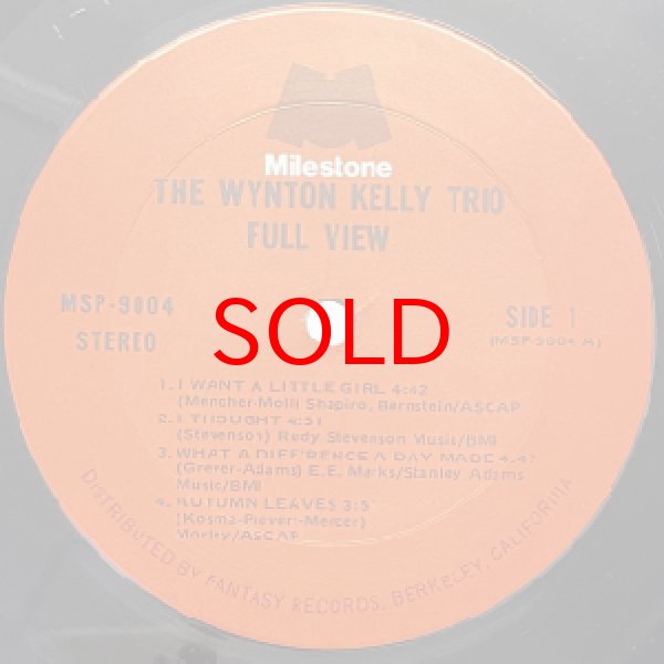 画像2: WYNTON KELLY TRIO -  FULL VIEW (2)