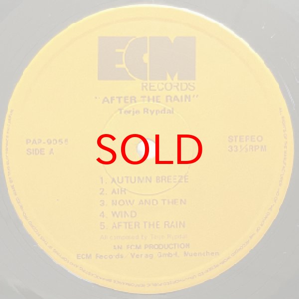 画像2: TERJE RYPDAL -  AFTER THE RAIN (2)