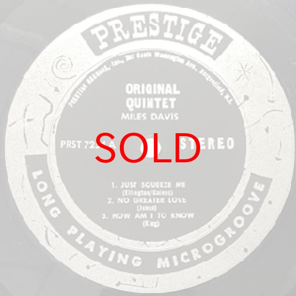 画像2: MILES DAVIS -  THE ORIGINAL QUINTET (2)