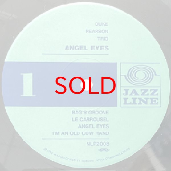 画像2: DUKE PEARSON TRIO -  ANGEL EYES (2)