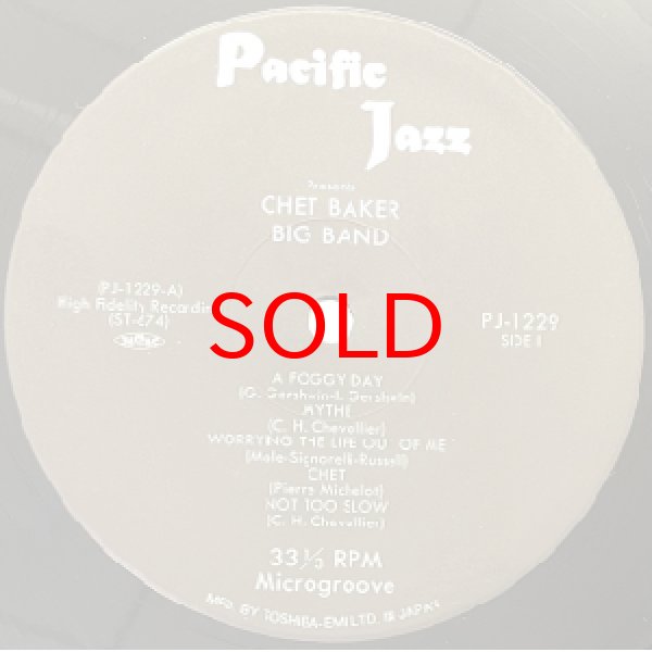 画像2: CHET BAKER -  CHET BAKER BIG BAND (2)