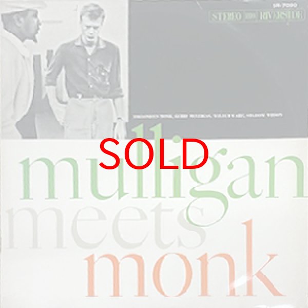 画像1: THELONIOUS MONK AND GERRY MULLIGAN -  MULLIGAN MEETS MONK (1)
