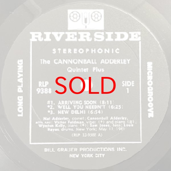 画像2: CANNONBALL ADDERLEY -  CANNONBALL ADDERLEY QUINTET PLUS (2)