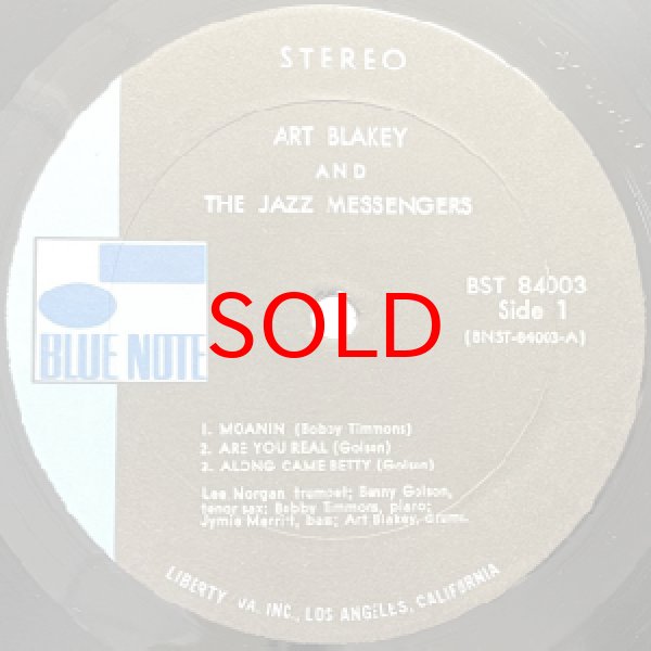 画像2: ART BLAKEY AND THE JAZZ MESSENGERS -  MOANIN' (2)