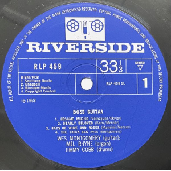 画像2: WES MONTGOMERY -  BOSS GUITAR (2)