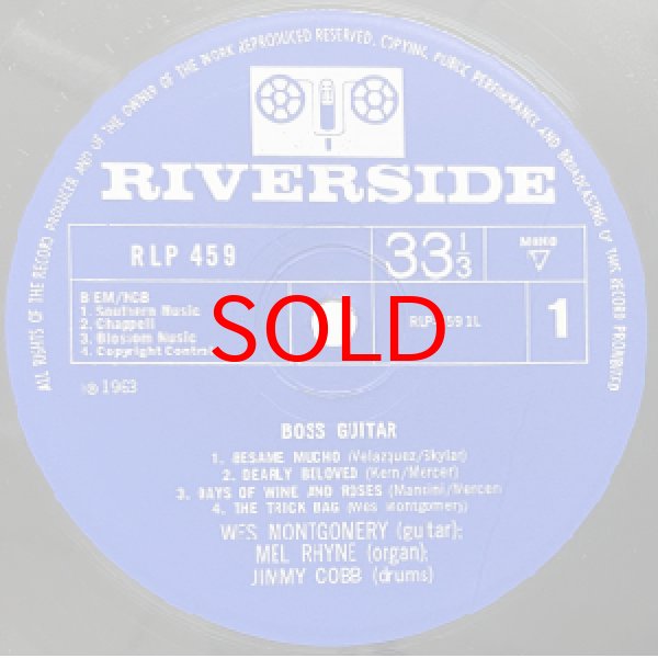 画像2: WES MONTGOMERY -  BOSS GUITAR (2)