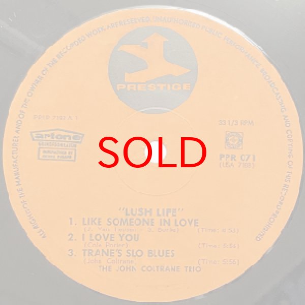 画像2: JOHN COLTRANE -  LUSH LIFE (2)