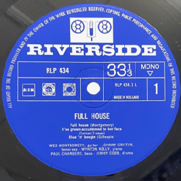 画像2: WES MONTGOMERY -  FULL HOUSE (2)