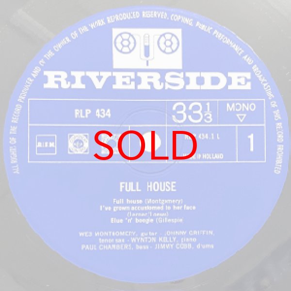 画像2: WES MONTGOMERY -  FULL HOUSE (2)