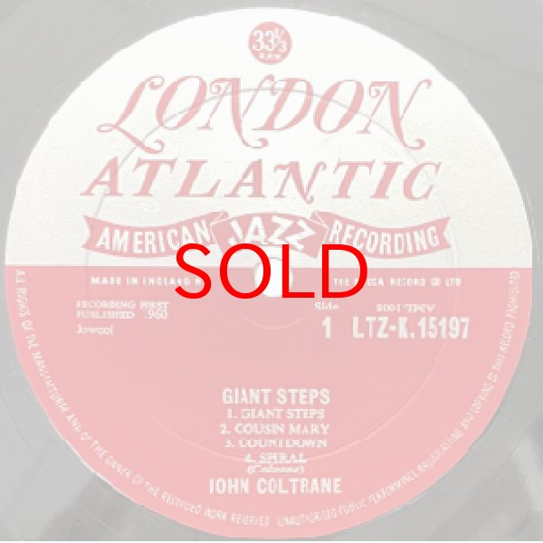 画像2: JOHN COLTRANE -  GIANT STEPS (2)