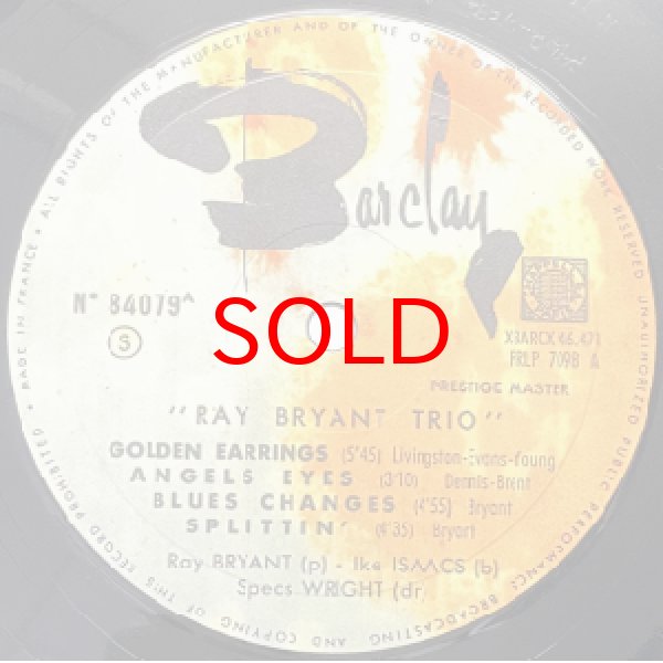 画像2: RAY BRYANT TRIO -  S / T (2)