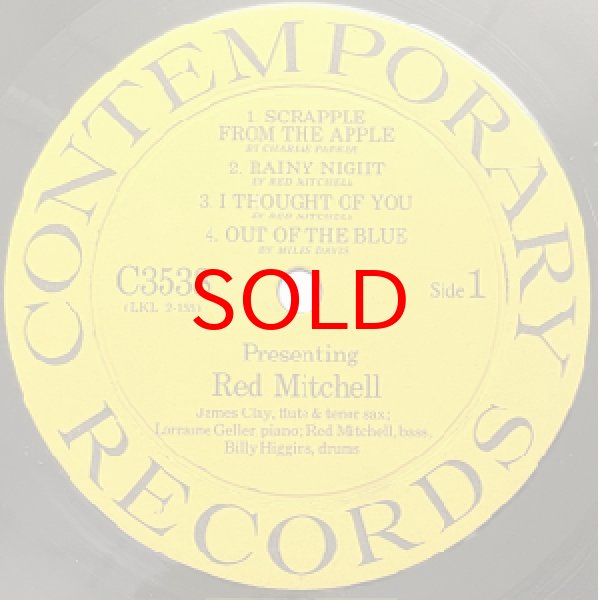 画像2: RED MITCHELL -  PRESENTING RED MITCHELL (2)