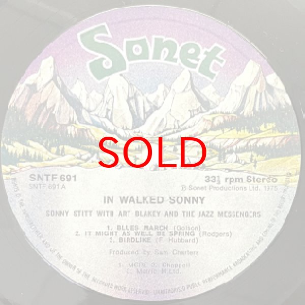 画像2: SONNY STITT WITH ART BLAKEY AND THE JAZZ MESSENGERS -  IN WALKED SONNY (2)