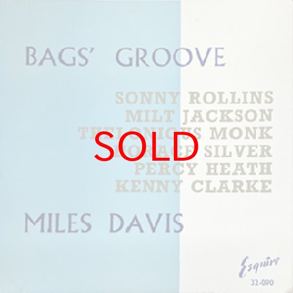 画像1: MILES DAVIS -  BAGS GROOVE (1)