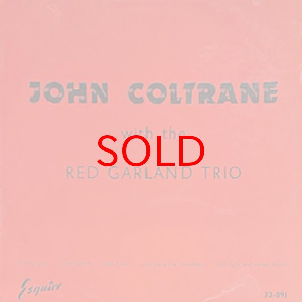 画像1: JOHN COLTRANE -  JOHN COLTRANE WITH RED GARLAND (1)