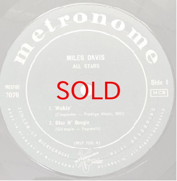 画像2: MILES DAVIS -  WALKIN' (2)