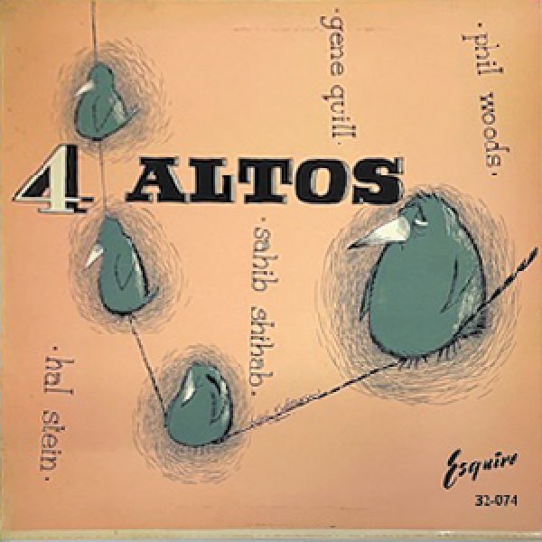 画像1: PHIL WOODS - SAHIB SHIHAB - GENE QUILL - HAL STEIN -  FOUR ALTOS (1)