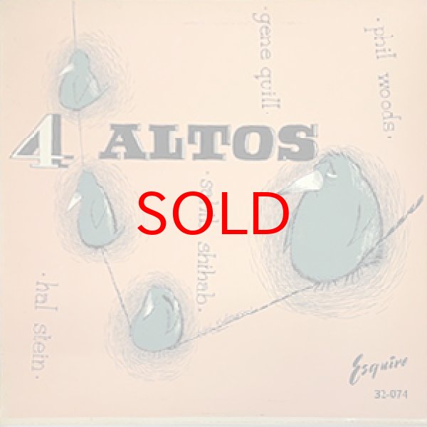 画像1: PHIL WOODS - SAHIB SHIHAB - GENE QUILL - HAL STEIN -  FOUR ALTOS (1)