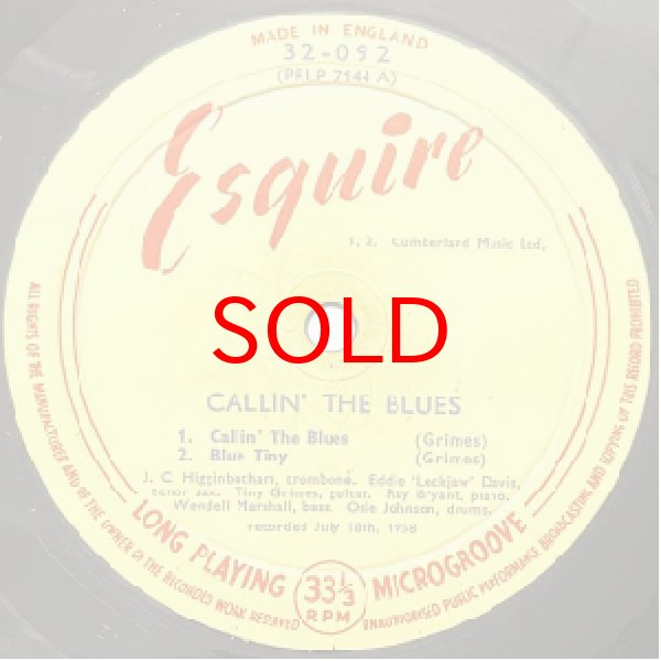 画像2: TINY GRIMES -  CALLIN' THE BLUES (2)