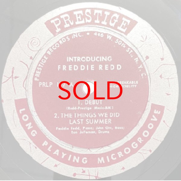 画像2: FREDDIE REDD -  INTRODUCING FREDDIE REDD 【10INCH】 (2)