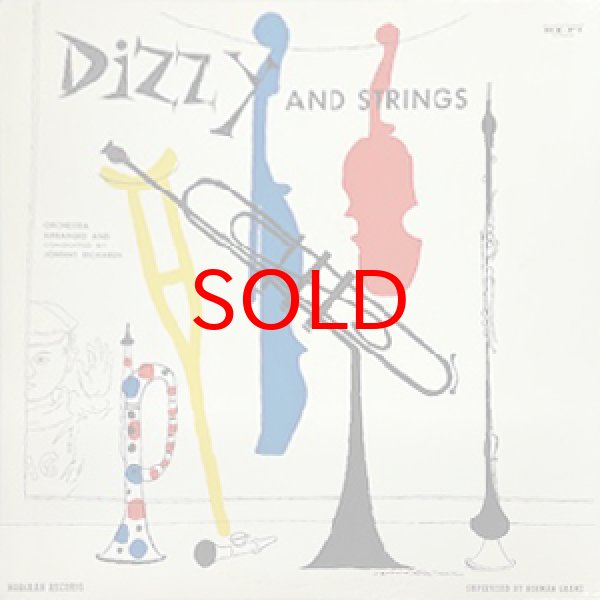 画像1: DIZZY GILLESPIE -  DIZZY AND STRINGS (1)