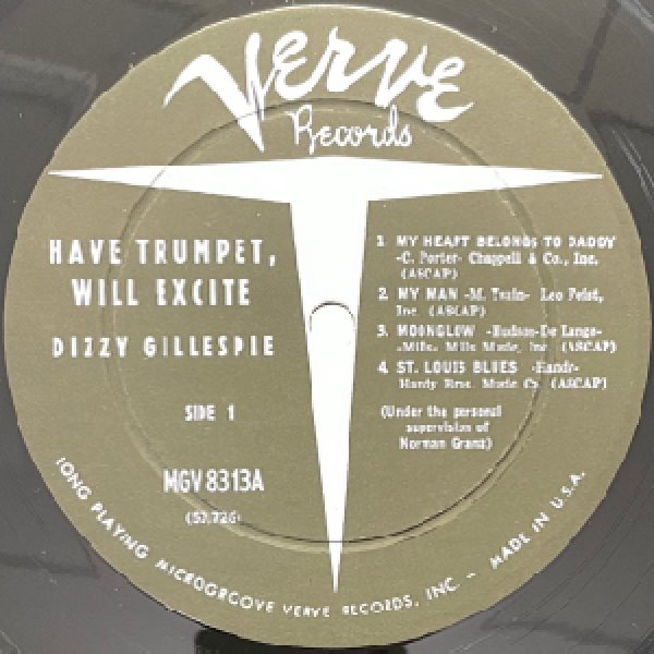 画像2: DIZZY GILLESPIE -  HAVE TRUMPET, WILL EXCITE ! (2)