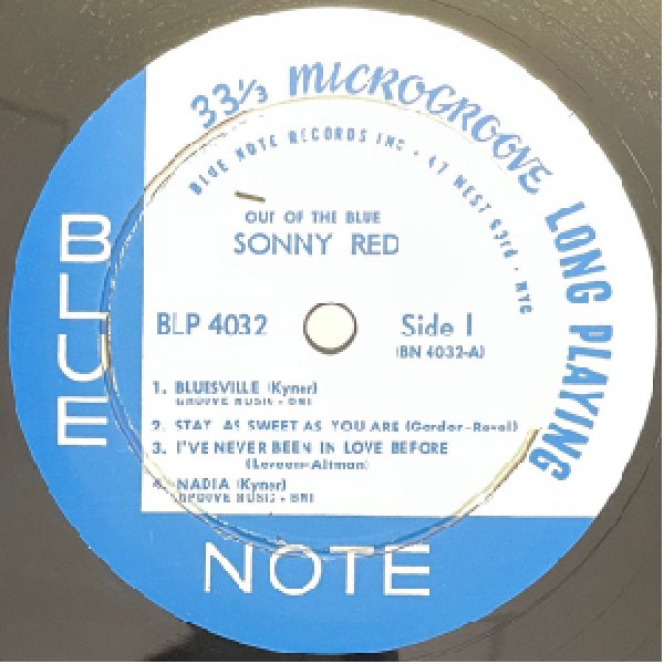 画像2: SONNY RED -  OUT OF THE BLUE (2)