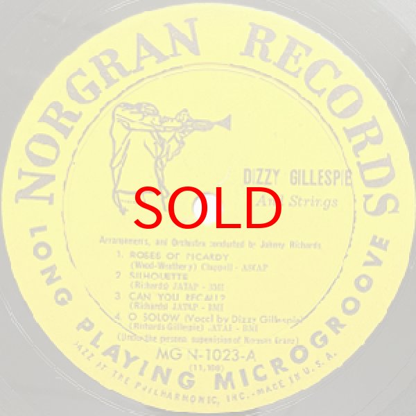 画像2: DIZZY GILLESPIE -  DIZZY AND STRINGS (2)