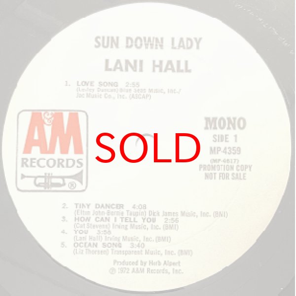 画像2: LANI HALL -  SUN DOWN LADY (2)