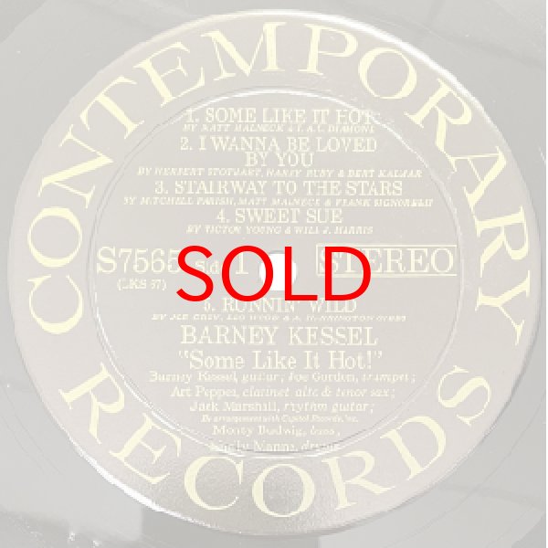 画像2: BARNEY KESSEL -  SOME LIKE IT HOT (2)