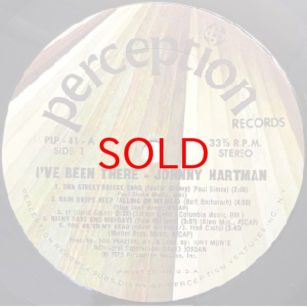 画像2: JOHNNY HARTMAN -  I'VE BEEN THERE (2)