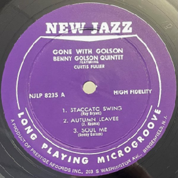 画像2: BENNY GOLSON -  GONE WITH GOLSON (2)