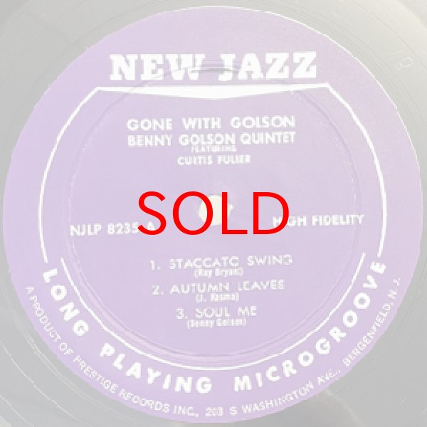 画像2: BENNY GOLSON -  GONE WITH GOLSON (2)