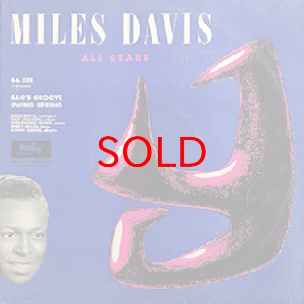 画像1: MILES DAVISS ALL STARS -  S / T 【10inch】 (1)