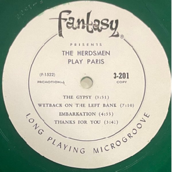 画像2: RALPH BURNS - BILL PERKINS -  THE HERDSMEN PLAY PARIS (2)