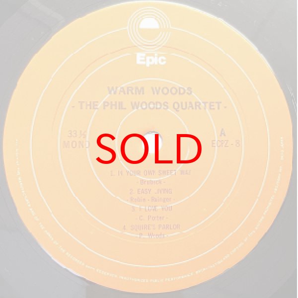 画像2: PHIL WOODS QUARTET -  WARM WOODS (2)