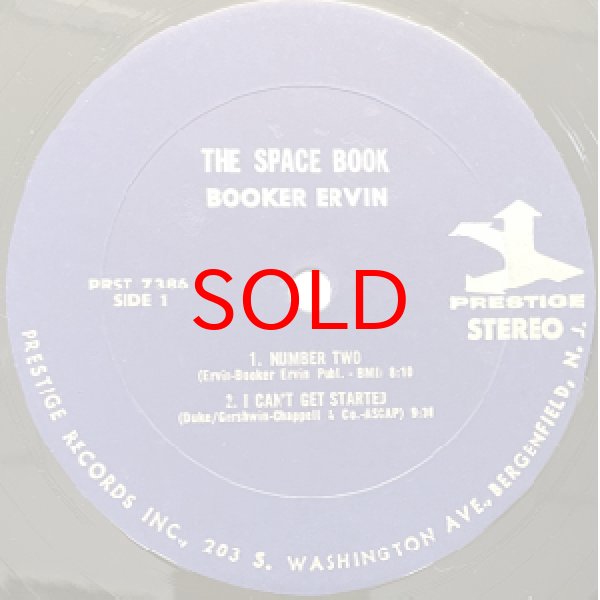 画像2: BOOKER ERVIN -  THE SPACE BOOK (2)