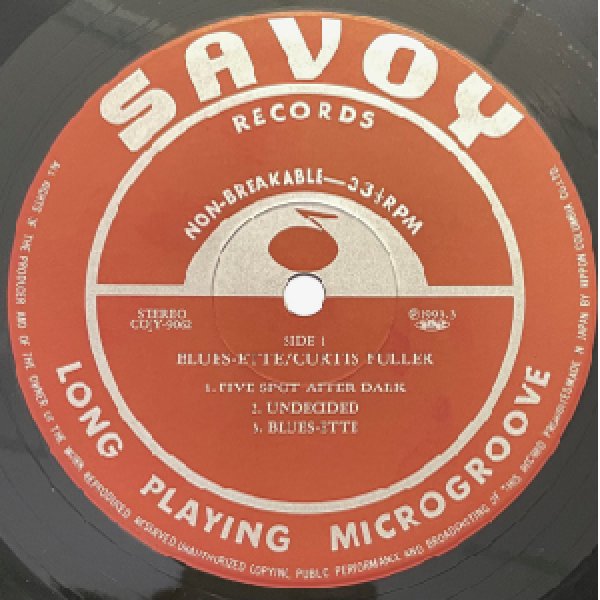 画像2: CURTIS FULLER QUINTET -  BLUES - ETTE (2)