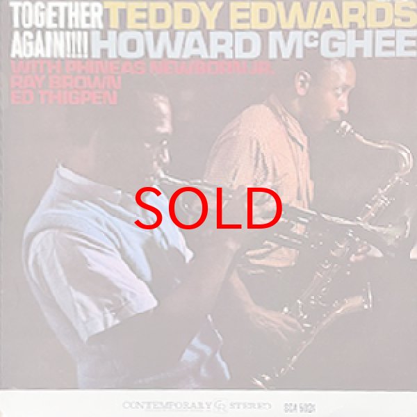 画像1: TEDDY EDWARDS & HOWARD McGHEE - TOGETHER AGAIN ! (1)