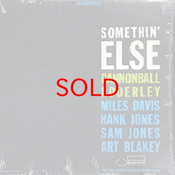 画像1: CANNONBALL ADDERLEY / MILES DAVIS -  SOMETHIN' ELSE (1)