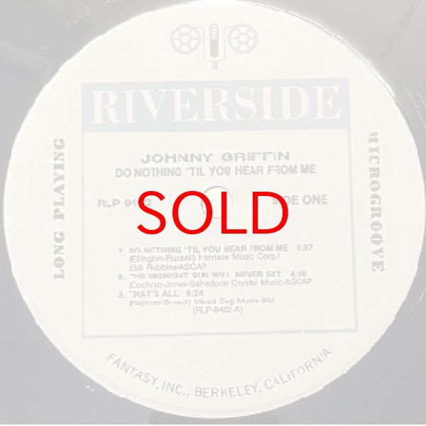 画像2: JOHNNY GRIFFIN -  DO NOTHING TIL YOU HEAR FROM ME (2)