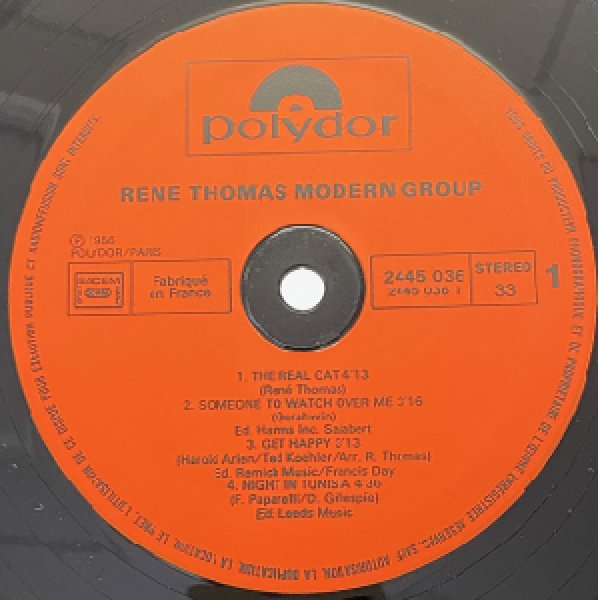 画像2: RENE THOMAS -  RENE THOMAS MODERN GROUP (2)