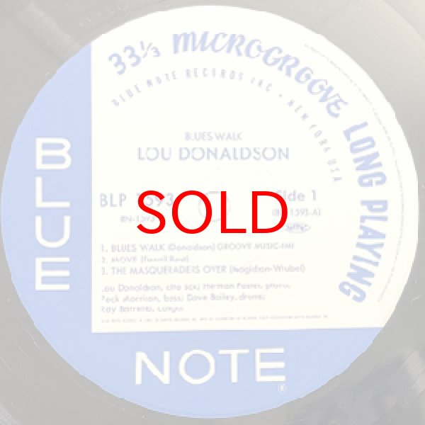 画像2: LOU DONALDSON -  BLUES WALK (2)